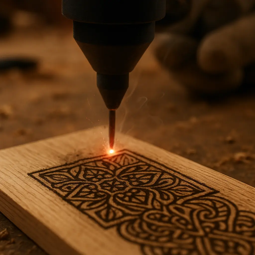 Gravação em madeira